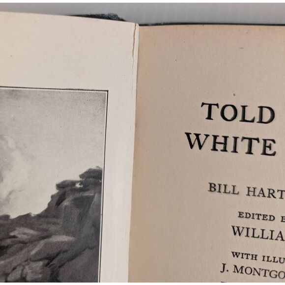 Told Under a White Oak Tree William S. Hart Mary Hart Pinto Pony Book Hardback - Picture 6 of 15